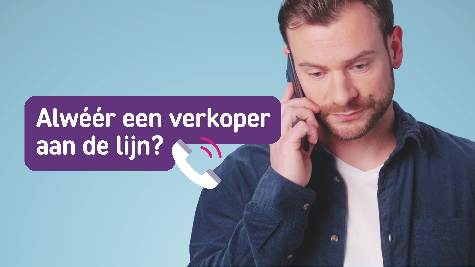 Foto over telefonische verkoop